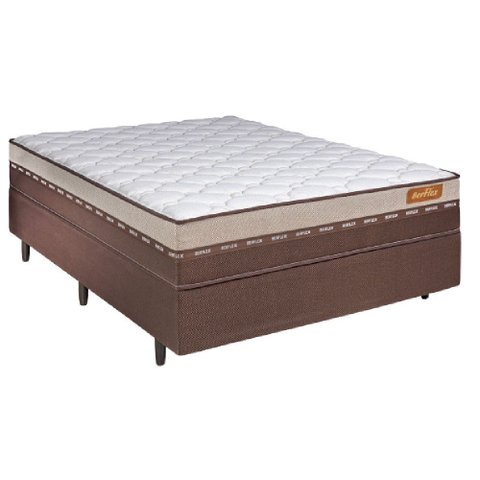 Colchão Casal Molas Ensacadas com Viscoelástico D33 Suporte Firme 120kg Certificado Inmetro Alto 30c