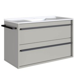 Gabinete de Banheiro com Lavatorio 80cm Arenas Proddy - 1
