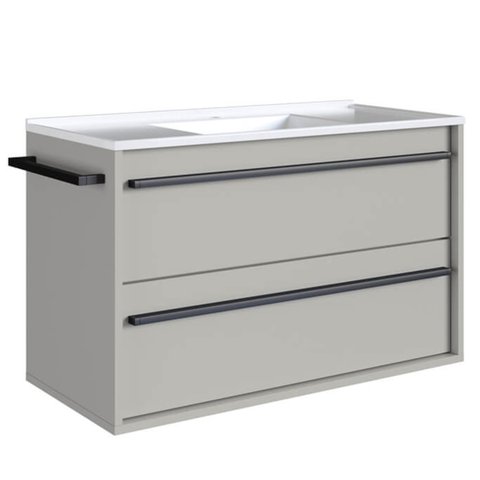Gabinete de Banheiro com Lavatorio 80cm Arenas Proddy