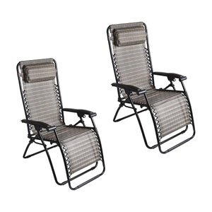 Kit 2 Cadeira Reclinável Sevilha 21 Posições Mor