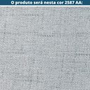 Ver imagem 2 de Cama de Casal Mh-6016 Herval Estofado Casal Colchão 193 Cm Madeira Maciça Off White Detalhe Marrom