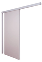 Ver imagem 5 de Porta de Correr Branca Primer Lisa 210x80 com Fechadura