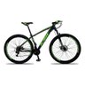 Bicicleta Aro 29 Ksw Xlt Câmbio Shimano 21v Alumínio Mtb - Preto+verde - 21" - 1