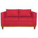 Ver imagem 4 de Sofá 3 Lugares Europa 180 cm Estilo Conforto e Elegância Suede - Doce Sonho Móveis