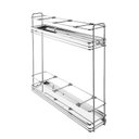 Ver imagem 1 de Porta Garrafas Lateral com Corrediça Telescópica com Bandeja 4412 Inox Porta Garrafas Lateral