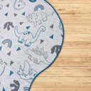 Ver imagem 6 de Tapete Dinossauros 200x140cm Frisson Plus Infantil São João