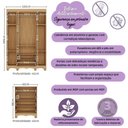 Ver imagem 3 de Quarto de Bebê Completo Berço Americano 3x1 Colchão Ternura Multimóveis Mp4667 Madeirado/off