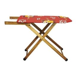 Passadeira Para Roupas Básico Madeira Natural Sofisticadoa Technox - 4
