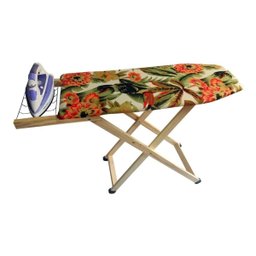 Passadeira Para Roupas Básico Madeira Natural Sofisticadoa Technox - 6