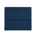 Ver imagem 1 de Cabeceira Estofada Carla 160 Cm Suede Azul Marinho