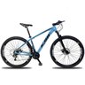 Bicicleta 27 Marchas KSW XLT Aro 29 Câmbio Altus Freio Hidráulico MTB - Azul+Preto - 15.5 - 1