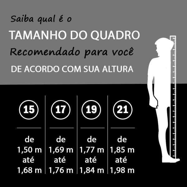 Bicicleta Drais Clean Aro 29 Câmbios Shimano 21v Freios a Disco Alumínio MTB - Preto+Laranja - 21 - 3