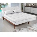 Ver imagem 2 de Sofá Cama 3 Lugares Versátil Madero 