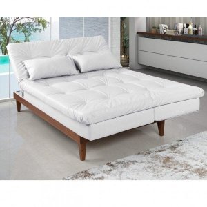 Sofá Cama 3 Lugares Versátil Madero 