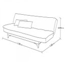 Ver imagem 5 de Sofá Cama 3 Lugares Versátil Madero 