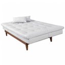 Ver imagem 7 de Sofá Cama 3 Lugares Versátil Madero 