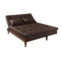 Ver imagem 3 de Sofá Cama 3 Lugares Versátil Madero 