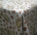 Ver imagem 1 de Toalha de Mesa Quadrada Impermeavel 140x140cm Cafe