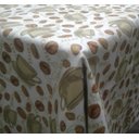 Ver imagem 1 de Toalha de Mesa Quadrada Impermeavel 140x140cm Cafe