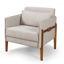 Ver imagem 1 de Poltrona Iza Tecido Linho Cru