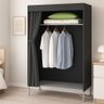 Guarda Roupa Portatil Arara Cabideiro Armario Organizador Prateleiras Compacto Quarto Closet Camping - 1