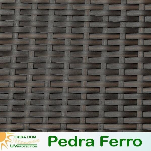 Cadeiras para Jardim Varanda Lazer Area Externa Relaxar Edicula Biquini Fibra Sintetica Pedra Ferro - 5