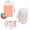 Ver imagem 5 de Jogo de Cama King Size 150 Fios Fiori - Júlia (7812)