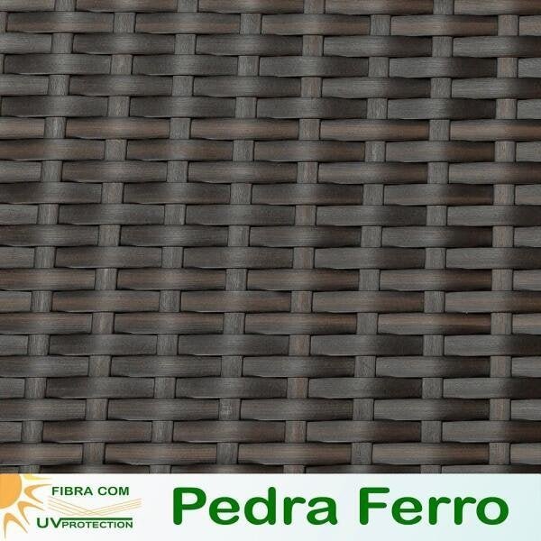 Cadeiras para Jardim Varanda Lazer Area Externa Relaxar Edicula Biquini Fibra Sintetica Pedra Ferro - 5