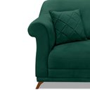 Ver imagem 3 de Poltrona Amsterdam Veludo Verde Floresta - Lucadi Home