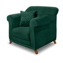 Ver imagem 1 de Poltrona Amsterdam Veludo Verde Floresta - Lucadi Home