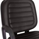 Ver imagem 5 de Cadeira Escritório Plus Size Giratória Costura Marrom