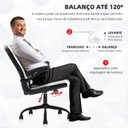 Ver imagem 4 de Cadeira Escritório YAMASORO Diretor Confortável Ergonômica com Relax e braços