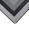 Tapete Sala Quarto 2,00 X 2,50 Moldura Cinza Antiderrapante - 4