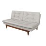 Sofá Cama 3 Lugares Pratic Madeira  - 9
