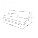 Ver imagem 4 de Sofá Cama 3 Lugares Pratic Madeira 