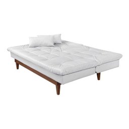 Sofá Cama 3 Lugares Pratic Madeira  - 6