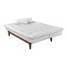 Sofá Cama 3 Lugares Pratic Madeira  - 6