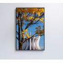 Ver imagem 3 de Quadro Ipê Amarelo Catedral Ao Fundo Decor&quadros Nat154 80x120 Cm Vidro Acrílico