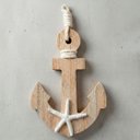 Ver imagem 4 de Âncora Náutica Marítima Decoração Casa de Praia Mar 18x13cm