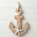 Ver imagem 3 de Âncora Náutica Marítima Decoração Casa de Praia Mar 18x13cm