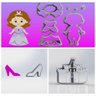 Cortador Kit Princesa Sofia Modular Tamanho 6cm - 1