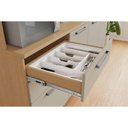 Ver imagem 7 de Cozinha Compacta Nobreza com 5 Portas e 2 Gavetas 160cm Carvalho Cinza