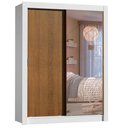Ver imagem 3 de Guarda-roupa Infantil Madesa Theo 2 Portas de Correr com Espelho 4 Gavetas