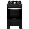 Fogão 4 Bocas Atlas Atenas Glass Preto com Mesa de Vidro Bivolt - 1