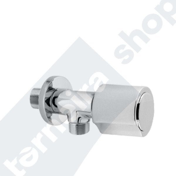 Ducha Higiênica Completa Registro Metal 1/4V Flexível Inox 1,20 M Gatilho e Suporte ABS Volante C40 - 4