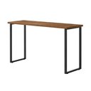 Ver imagem 2 de Mesa Escrivaninha Aparador 1,20m Industrial Ferro e Madeira para Home Office e Estudo - Canela