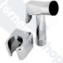 Ver imagem 5 de Ducha Higiênica Completa Registro Metal 1/4V Flexível Inox 1,20 M Gatilho e Suporte ABS Cruzeta C64