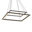 Ver imagem 1 de Lustre Pendente Newline Fit Led 747 Bivolt Preto 4000k Luz Neutra