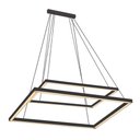 Ver imagem 3 de Lustre Pendente Newline Fit Led 747 Bivolt Preto 4000k Luz Neutra
