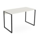 Ver imagem 2 de Mesa Escritório Reta 120cm Martinucci Iron Irmr1260Bbp Home Office Branca